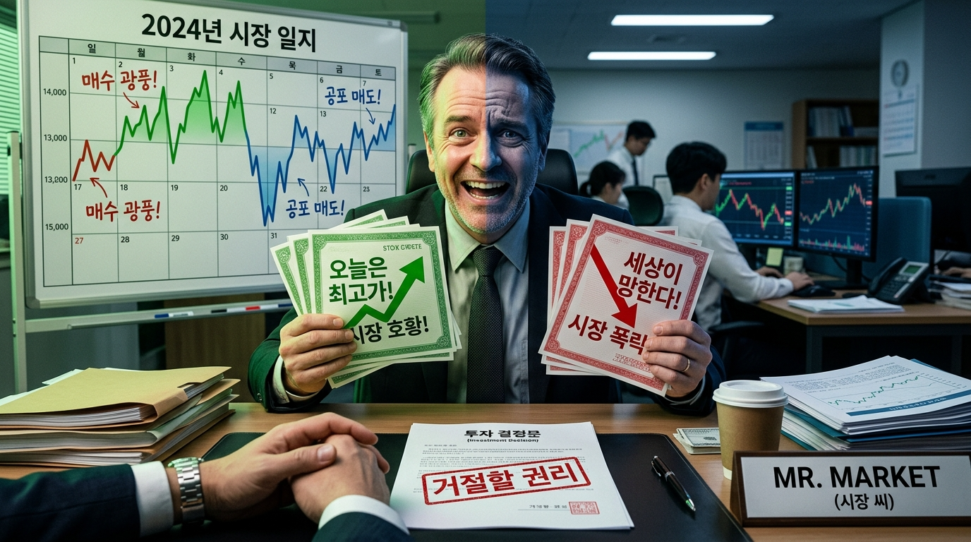 미스터 마켓을 조울증 동업자로