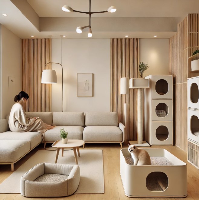 고양이 집사의 미니멀 인테리어