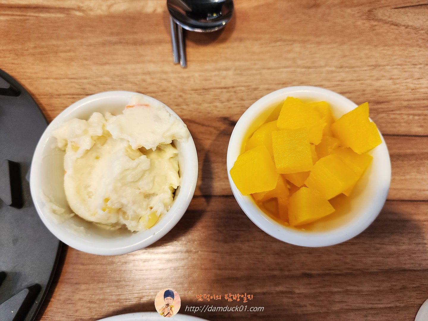 감자 샐러드&amp;#44; 단무지