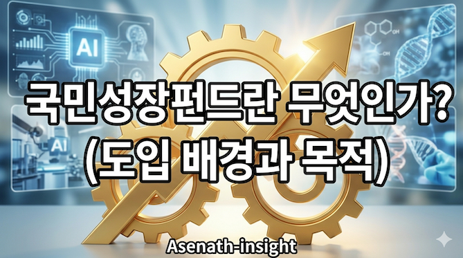 국민성장펀드란 무엇인가? 도입 배경과 목적