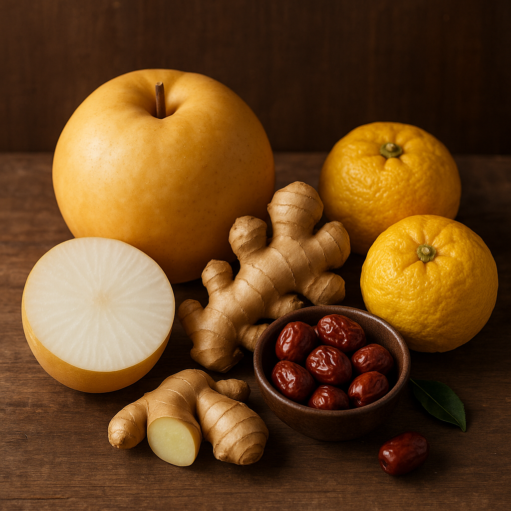 환절기 감기 예방 제철 재료