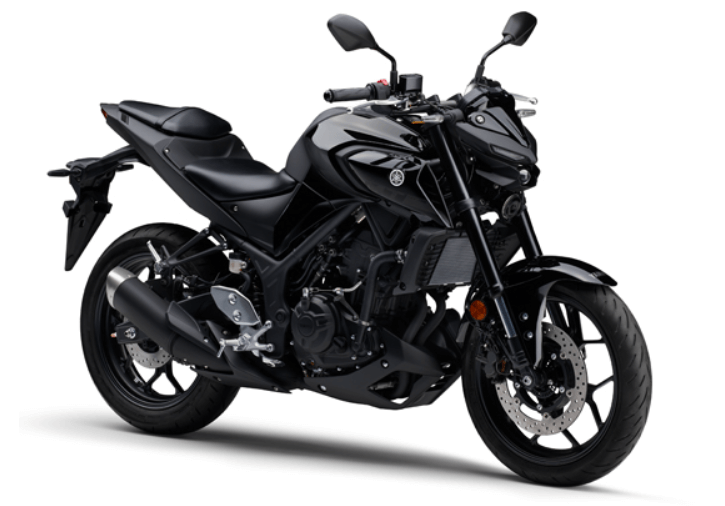 검정색 오토바이