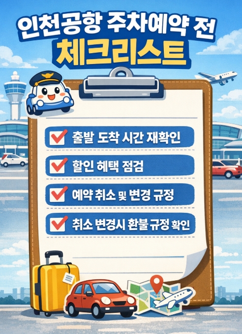 인천공항 주차예약 총정리 2026, T1&middot;T2 예약주차장 위치부터 요금&middot;보증금&middot;셔틀버스까지