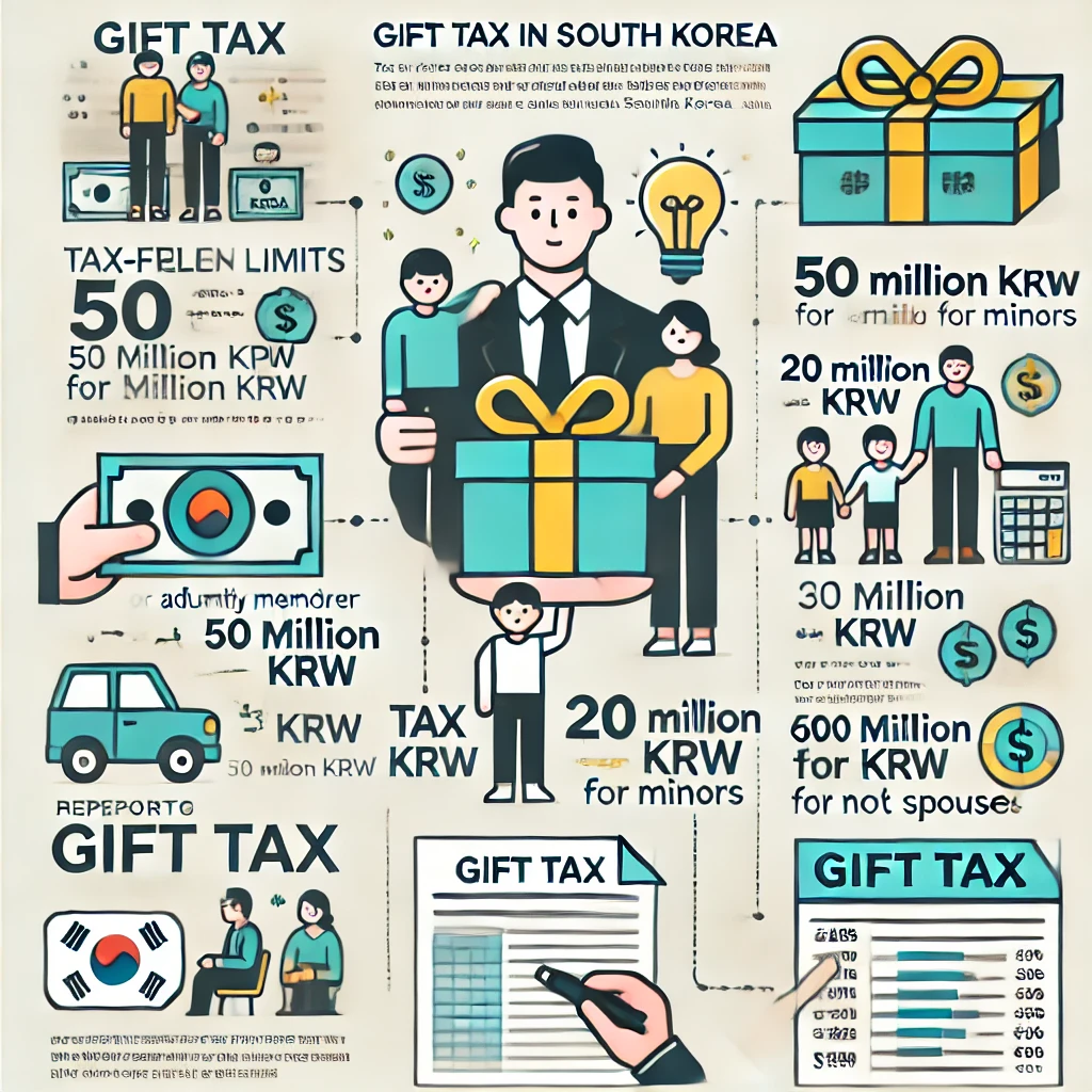 증여세 관련 사진