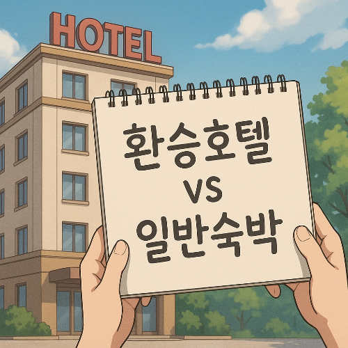 인천공항 환승호텔 vs 일반숙박