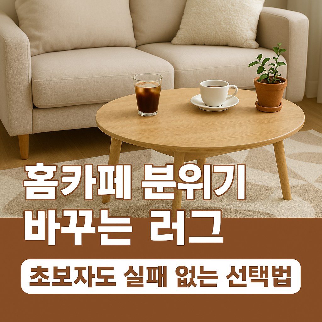홈카페 러그