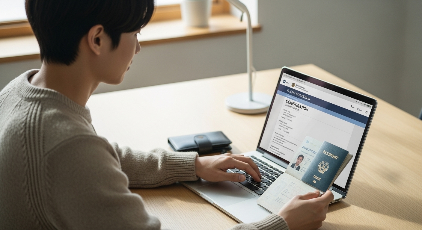 항공권 이름 입력 시 실수 방지 꿀팁