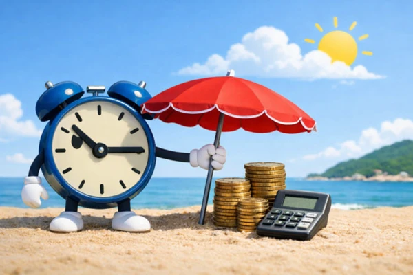 세금 기한 연장 상황 표현 그림