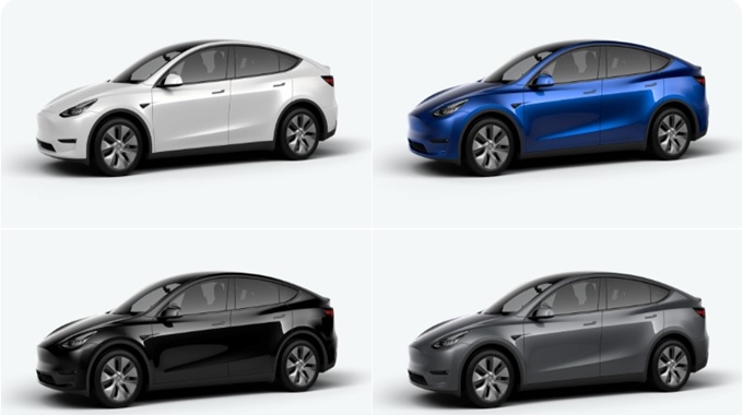 테슬라 모델Y 외관과 색상 알아보기
