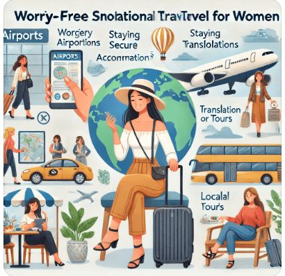 혼자여도 걱정없는 해외여행 사진