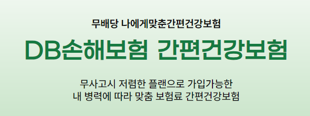 간편건강보험 총정리