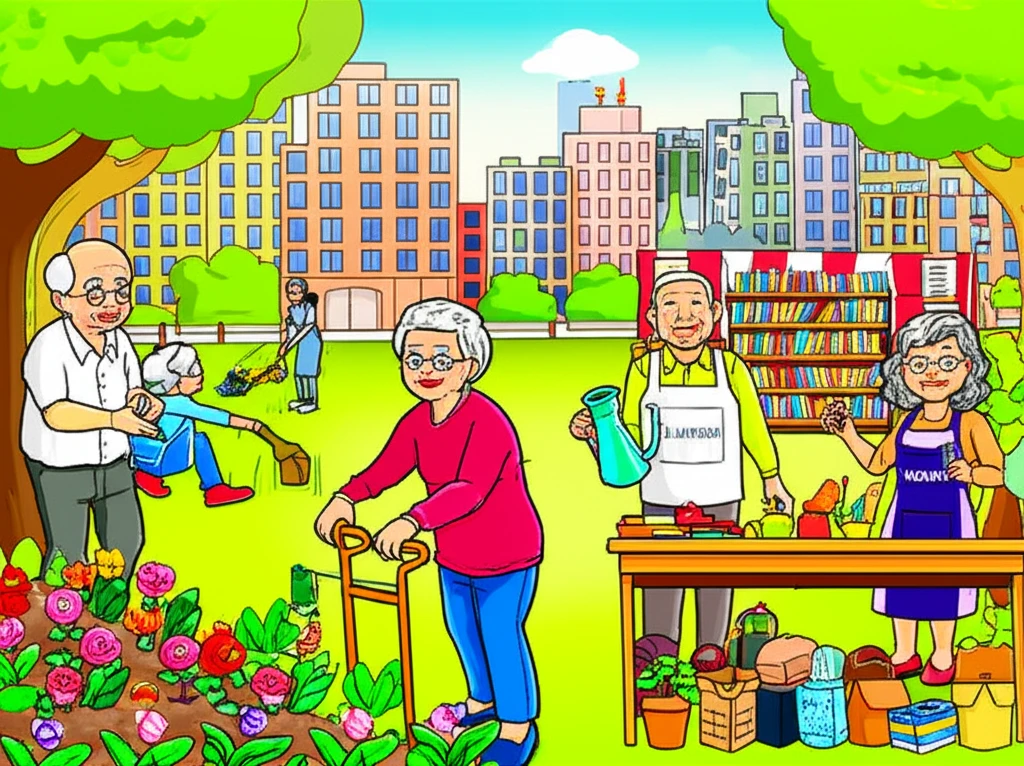 활기찬 노후를 위한 선택: 정부 지원..