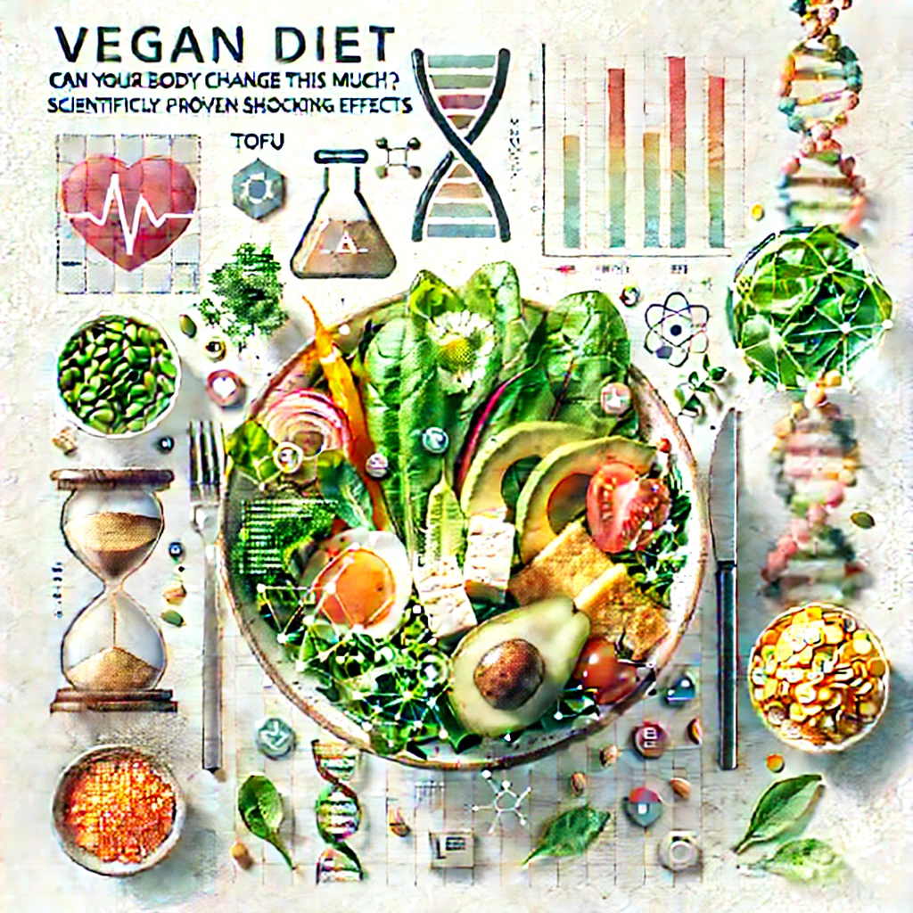 비건 식단, 몸이 이렇게 달라진다고? 과학이 말하는 충격적인 변화