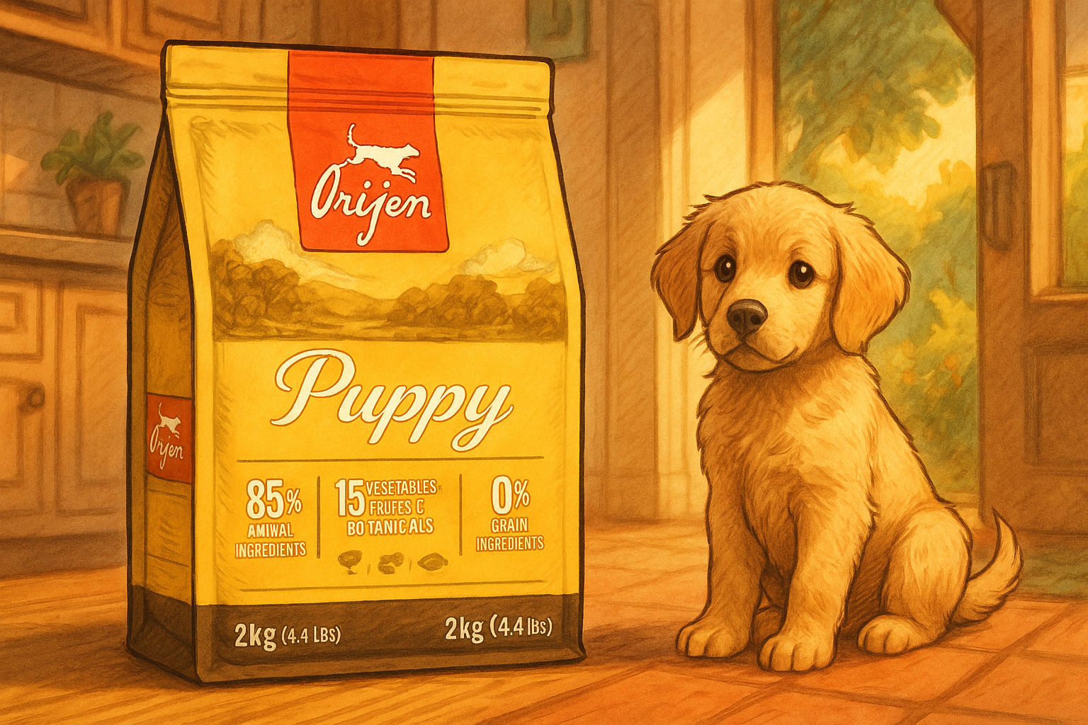 오리젠 퍼피 사료 구매 방법