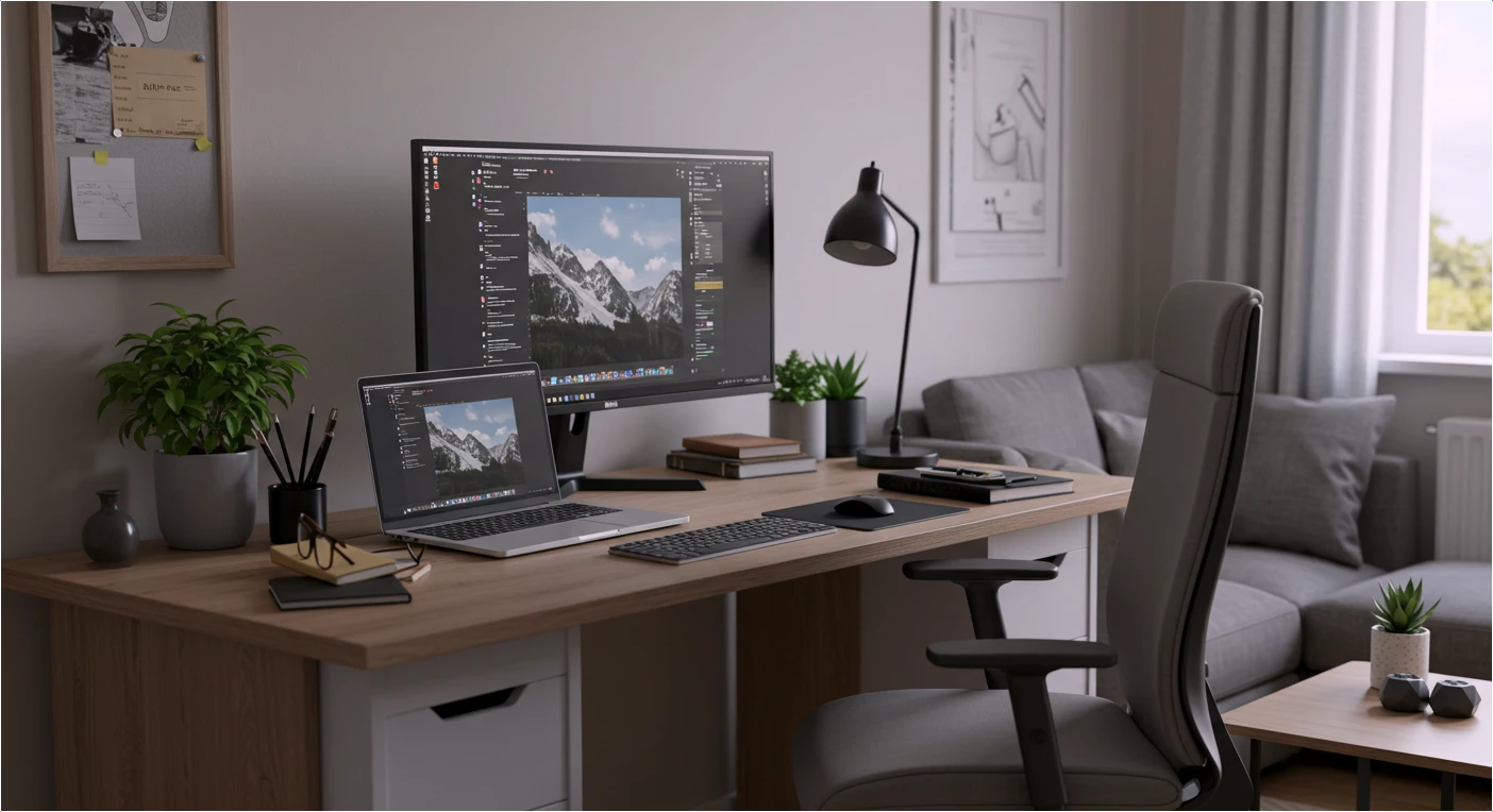 디지털 투두리스트를 활용하여 시간 관리를 하는 직장인