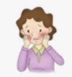 갱년기 여성 사진