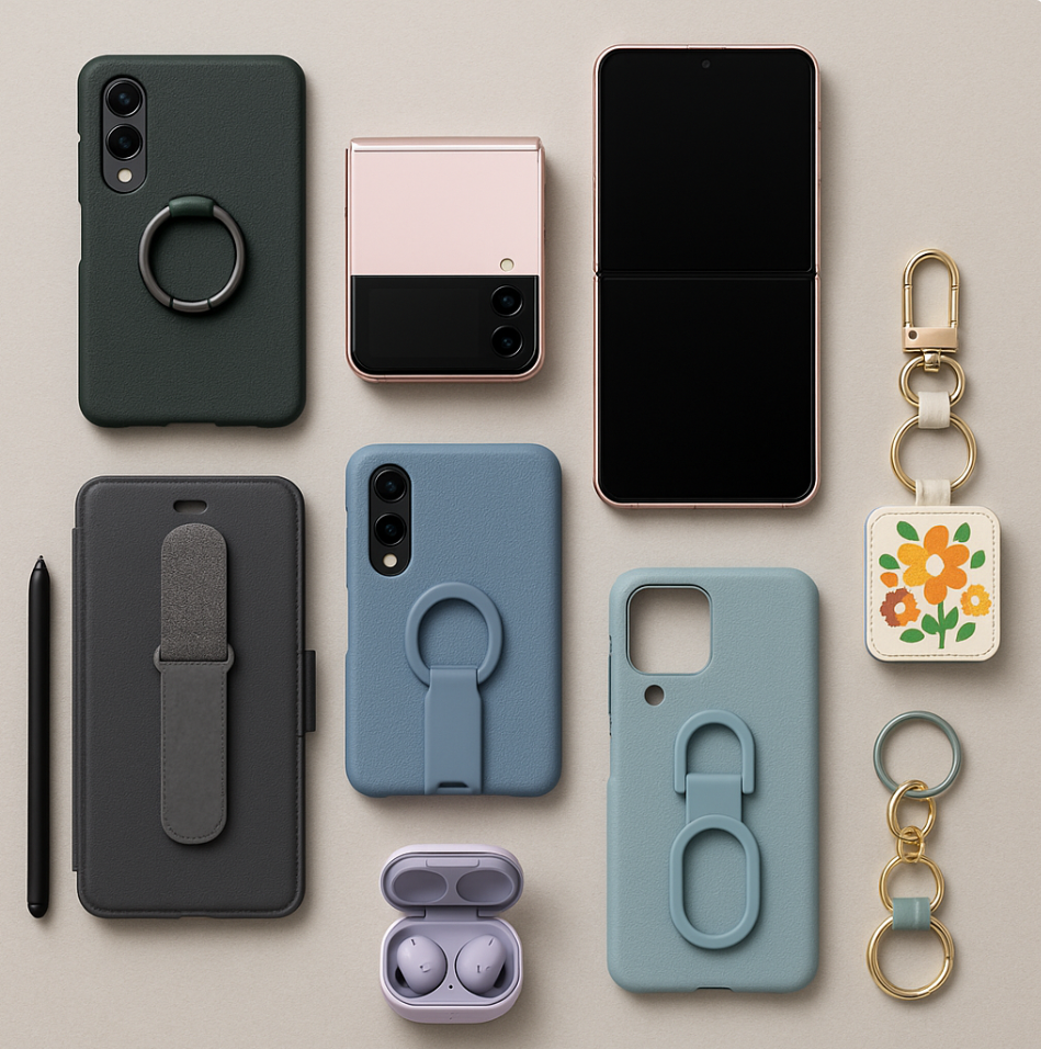 다양한 폴더블 악세서리