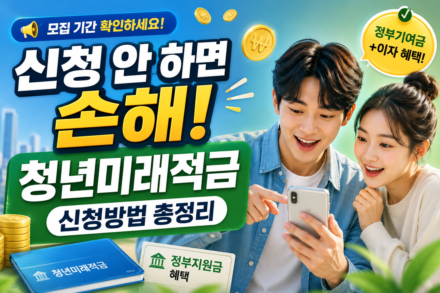 청년미래적금 신청 방법 총정리 신청 기간, 취급은행 확인하기