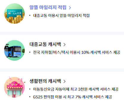 알뜰교통 신한카드 S20체크