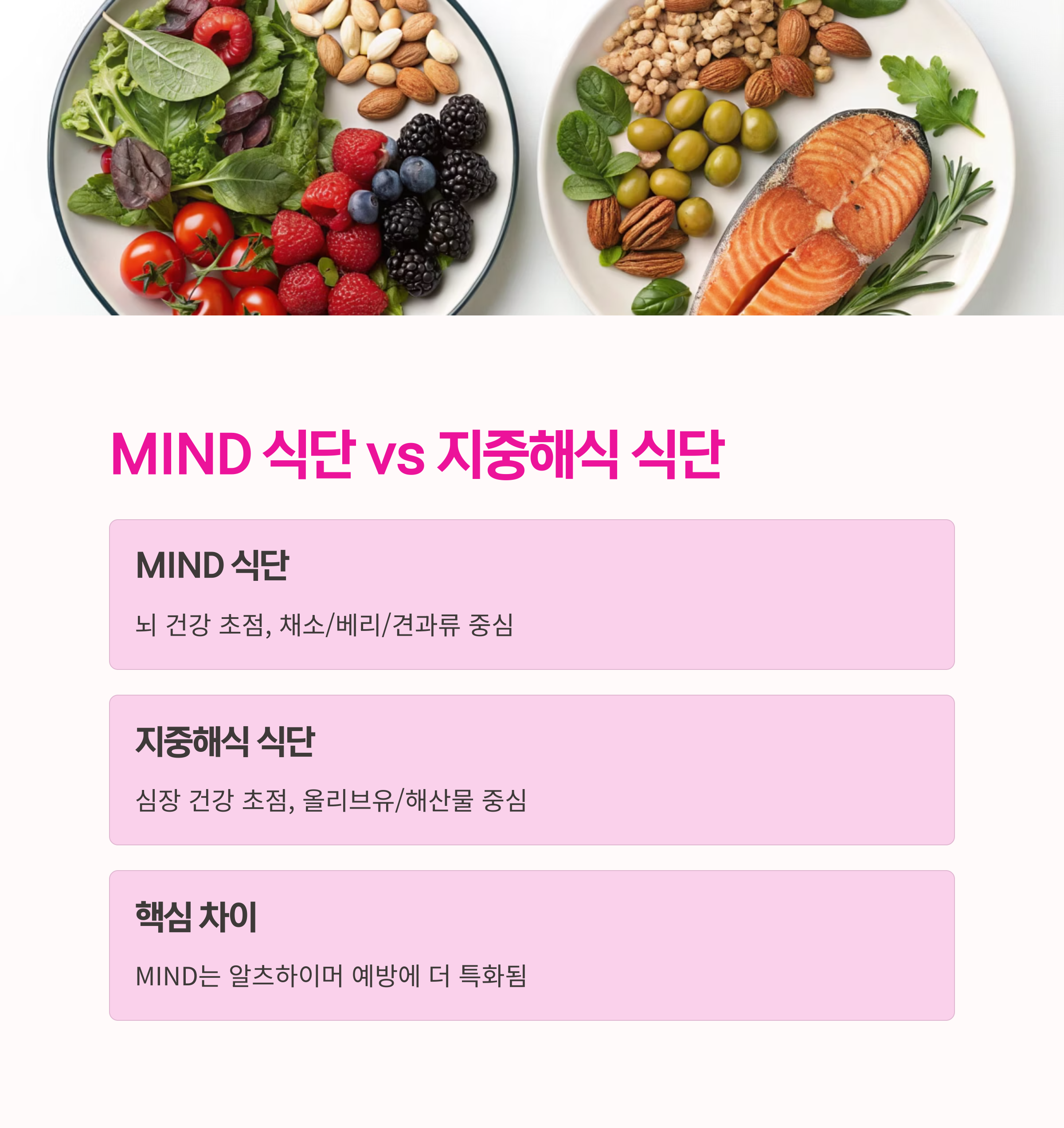 MIND 식단,
