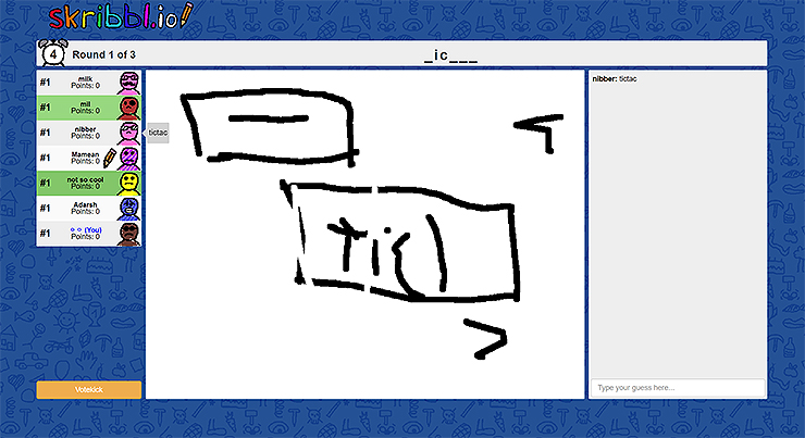 skribbl-io-그림-그리는-장면