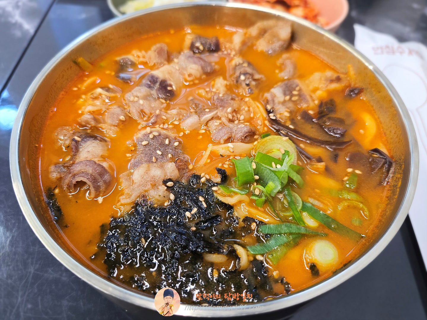 고기 장칼국수