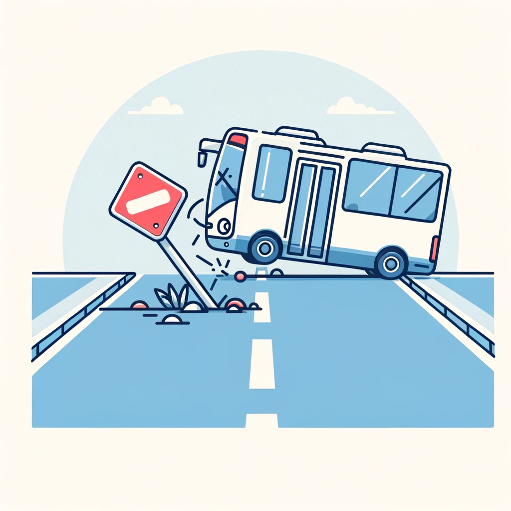 군산 서수면 졸음운전 시내버스 사고 70대 여성 사망