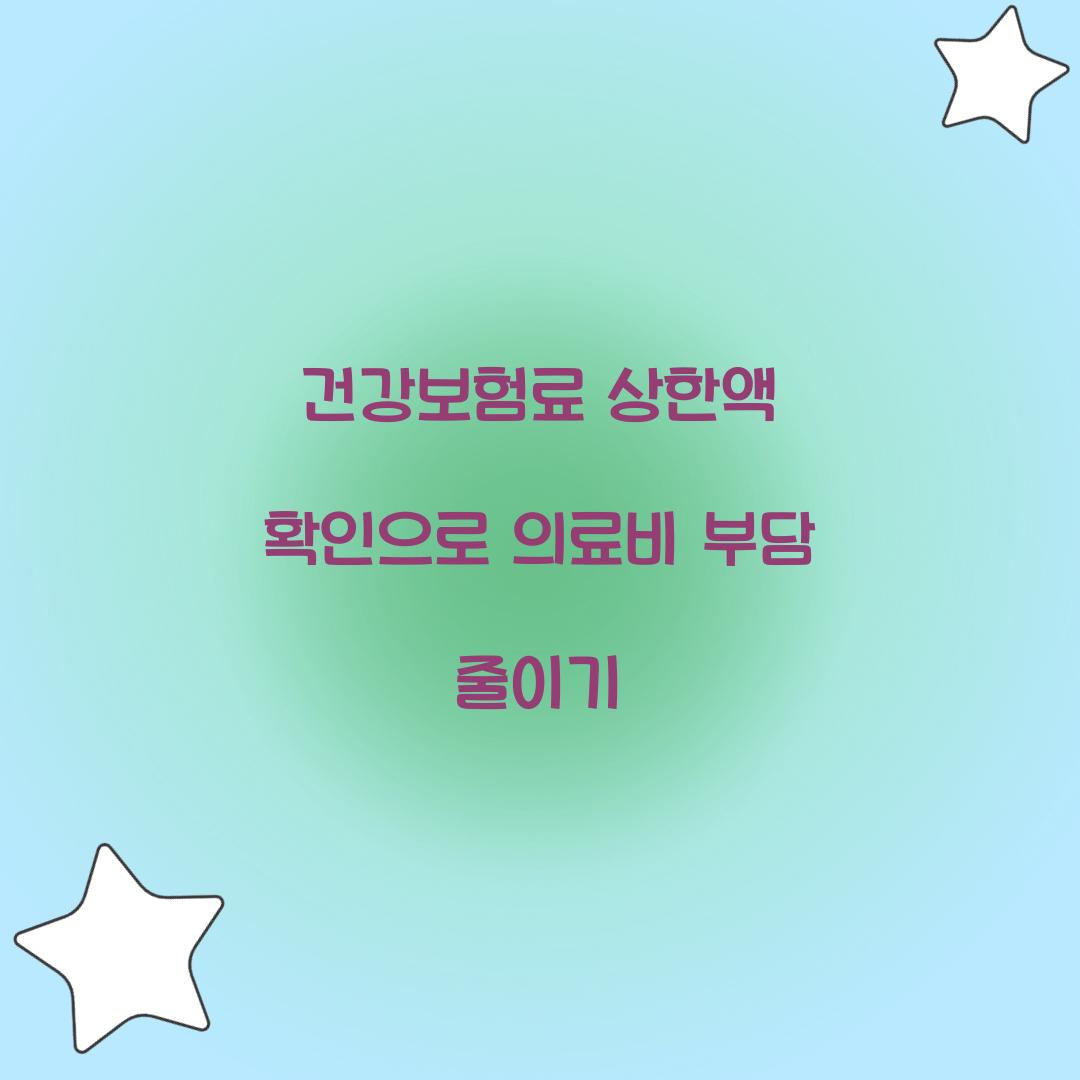 건강보험료 상한액