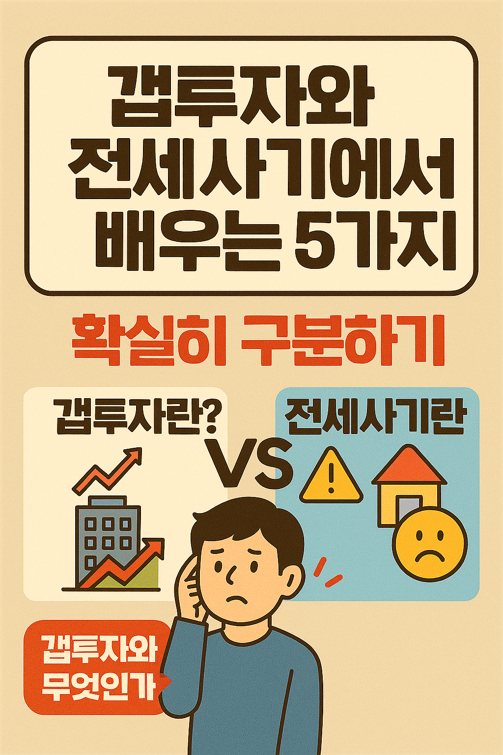 갭투자 시 전세가율이 중요한 이유와 분석 방법