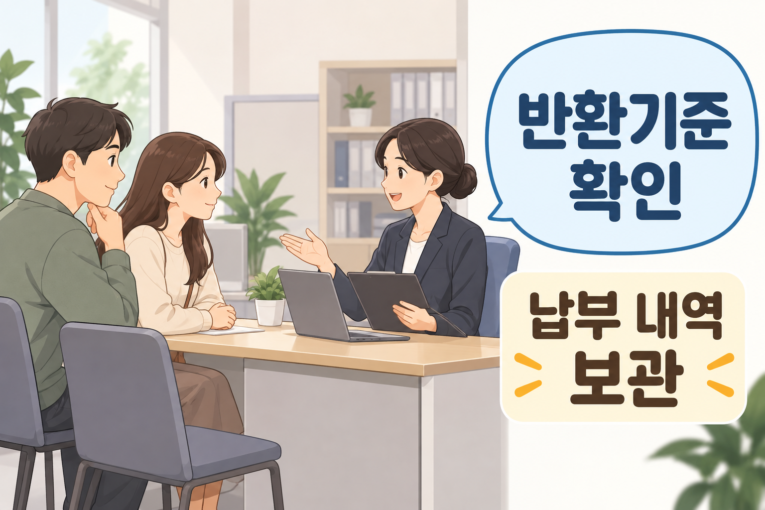 중도해지 기준도 결제 전에 확인해 둡니다.