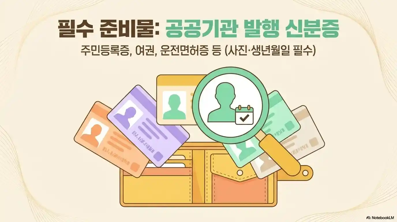 사전투표 필수 준비물인 신분증 종류