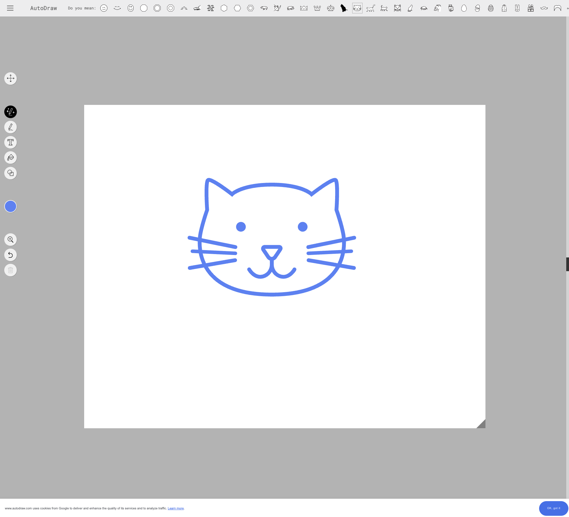 오토드로우 AI 그림 그리기 툴 가이드 썸네일 - 스케치에서 완성된 아이콘으로 변환되는 과정을 보여주는 일러스트