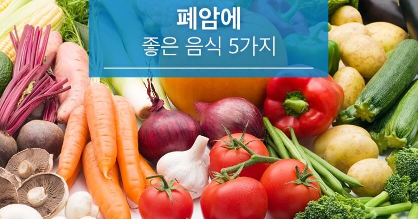 폐암에 좋은 음식