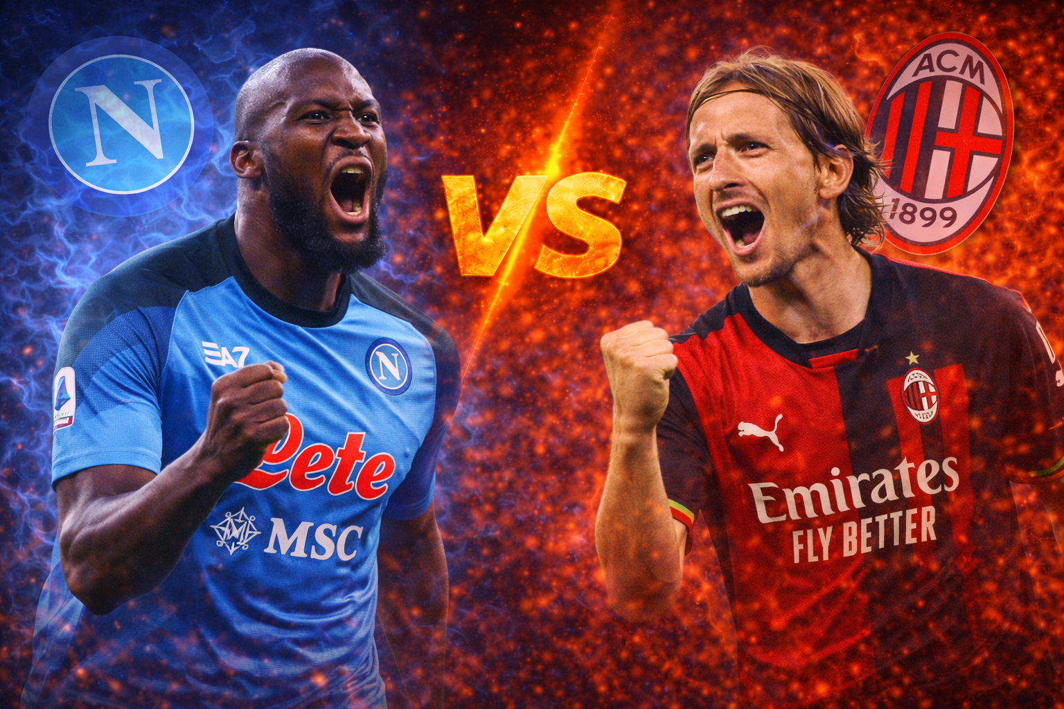 나폴리 AC밀란 세리에A 축구 분석