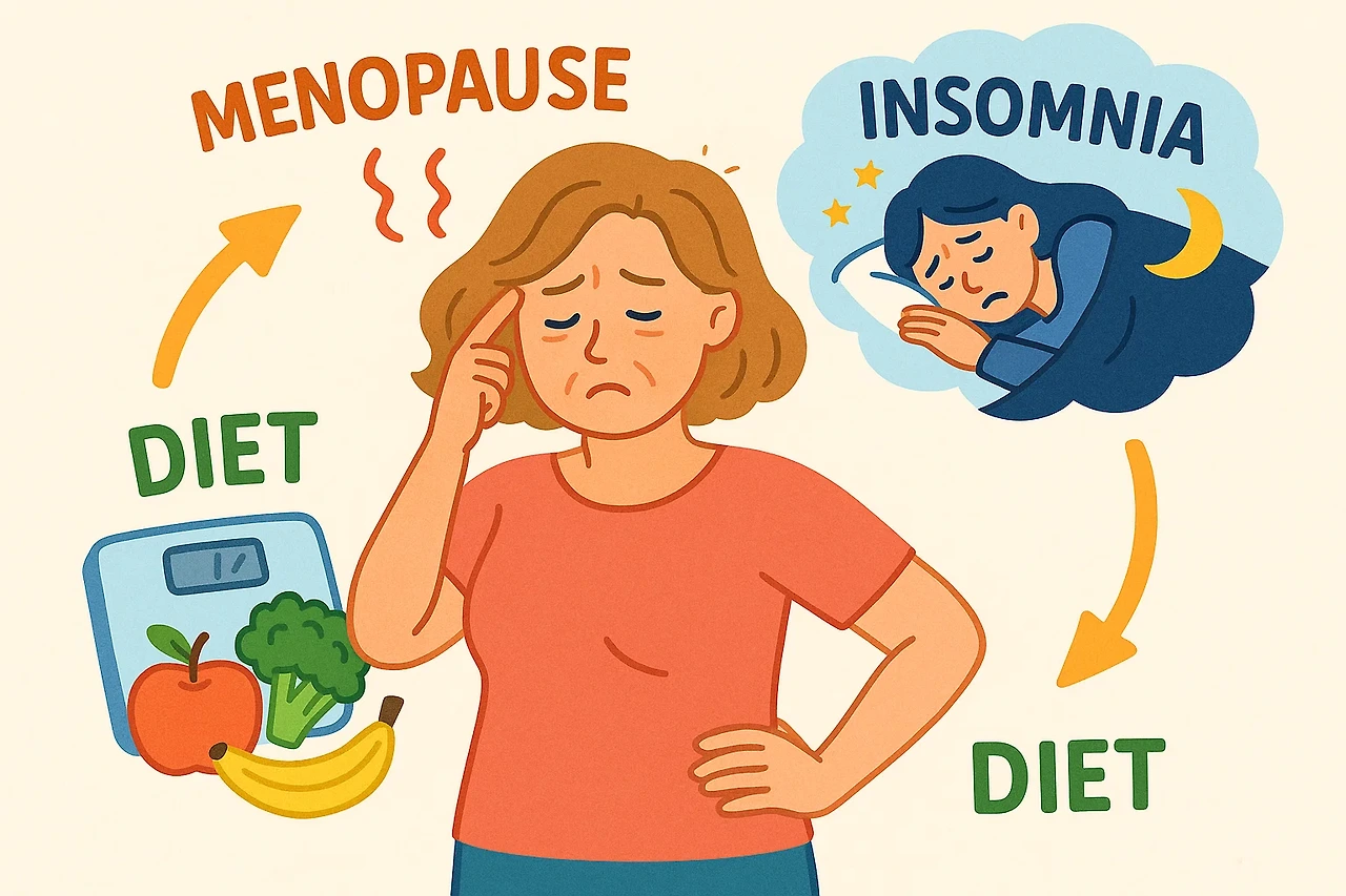 갱년기 불면증과 다이어트의 관계
