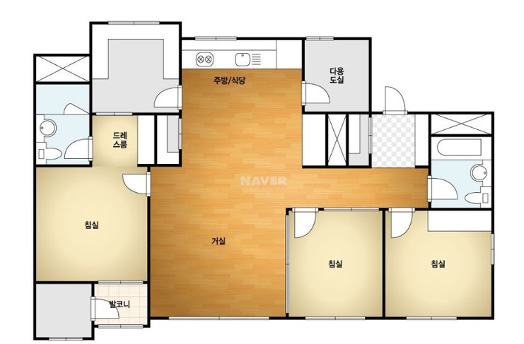 신내역금강펜테리움센트럴파크입지79평면도
