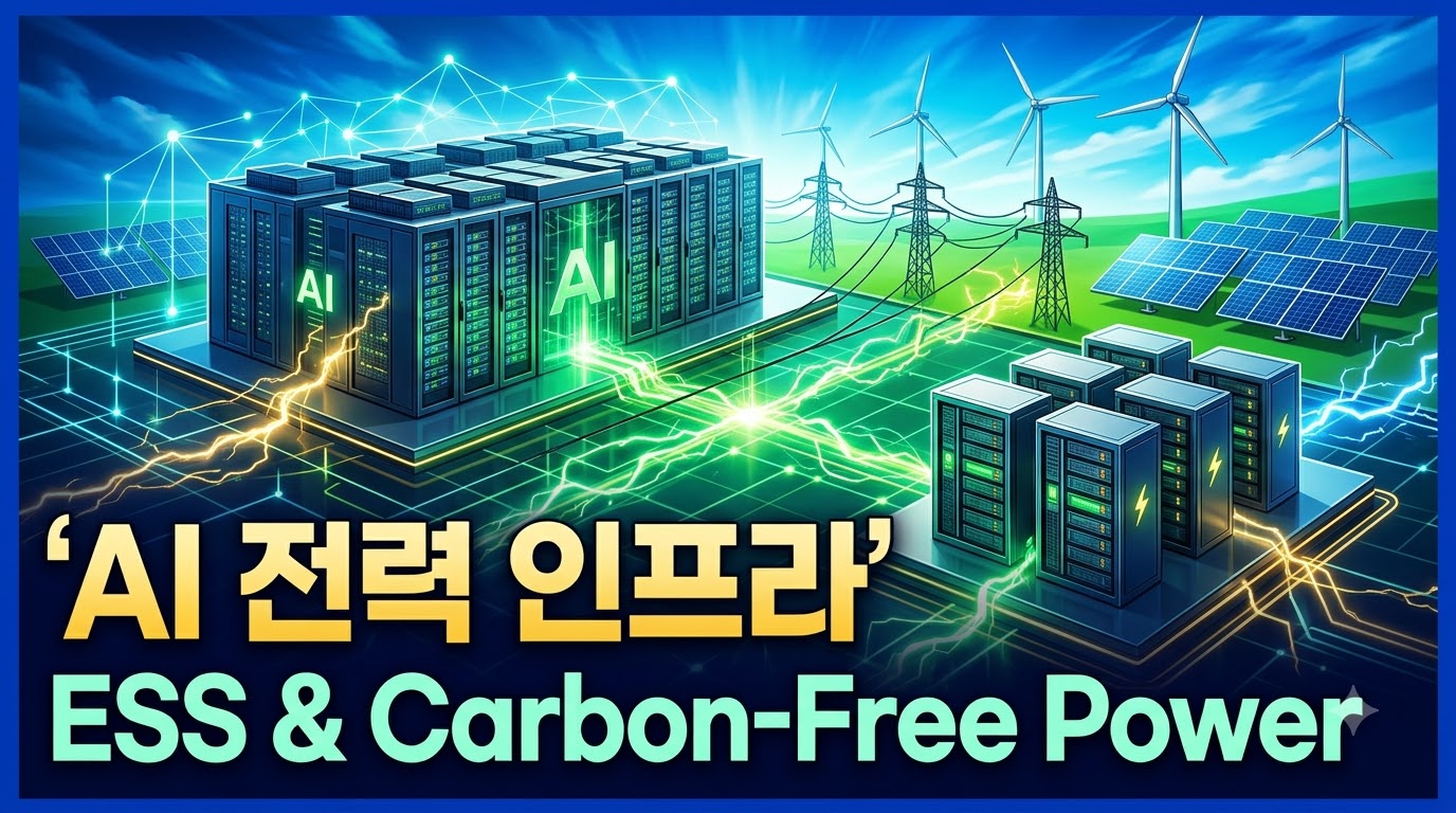 "전기 없으면 AI도 없다"&hellip; 2026년 하반기 핵심 인프라로 뜬 무탄소 전력과 'ESS'