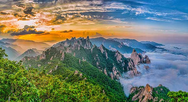 설악산 등산코스 등산지도