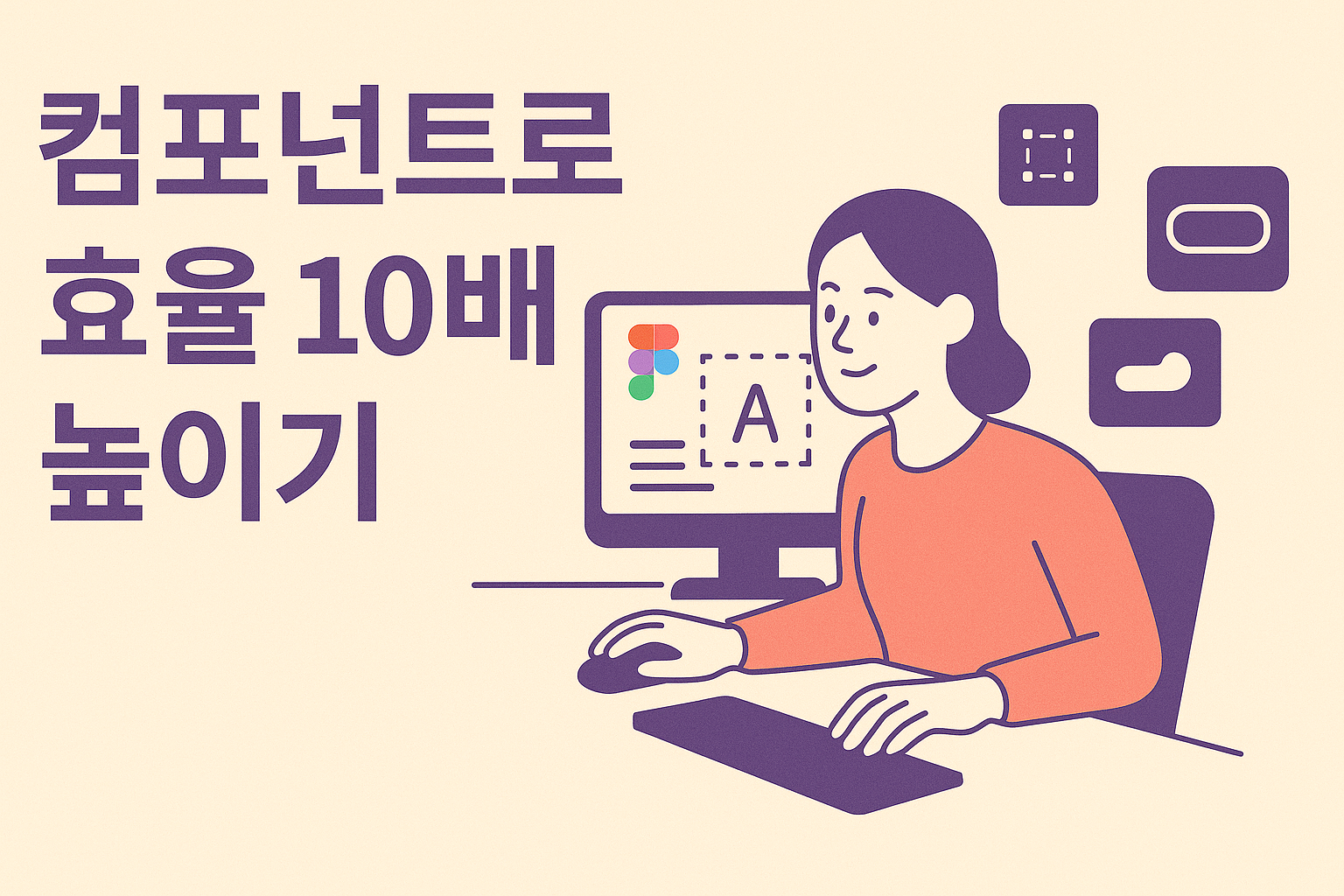 컴포넌트로 효율 10배 높이기 관련 이미지