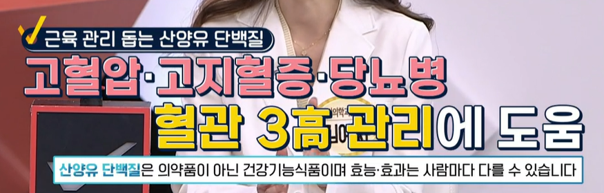 산양유 단백질 효능