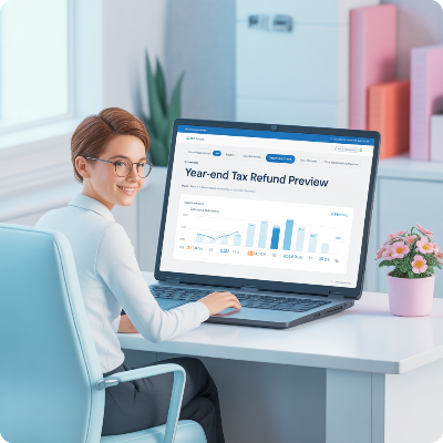 연말정산 미리보기 이미지