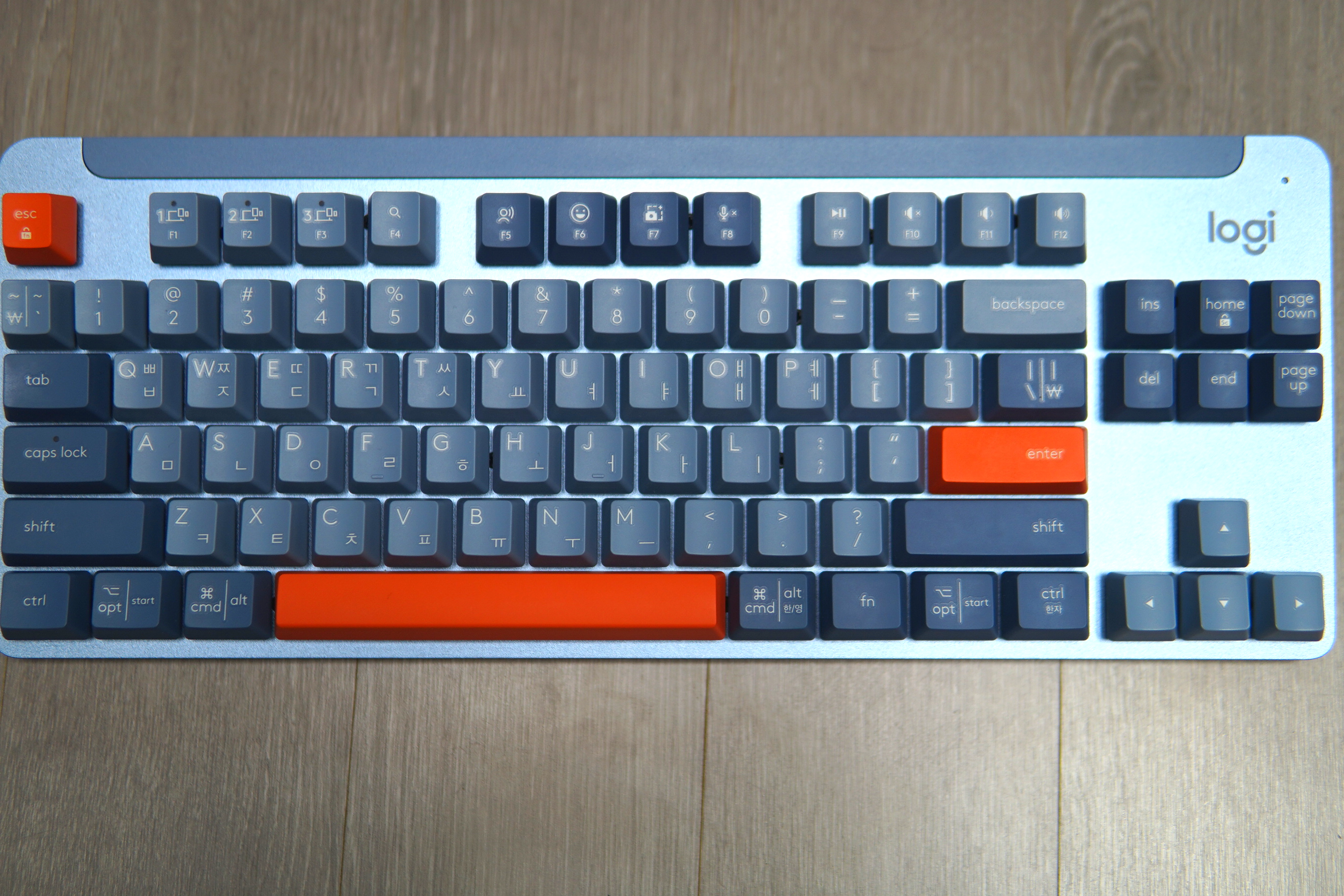 로지텍 사무용 기계식 키보드 K855