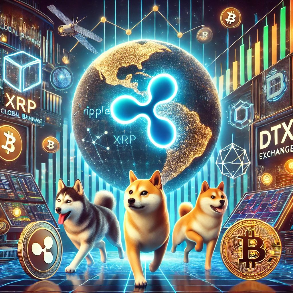 리플, 도지코인 그리고 새로운 강자 DTX Exchange