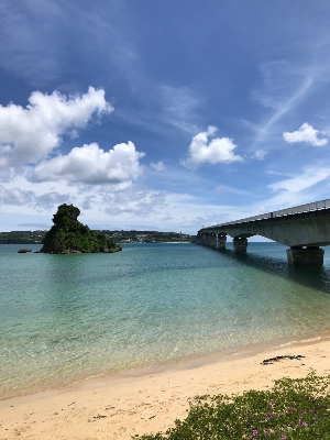 오키나와 여행 추천 고우리 대교