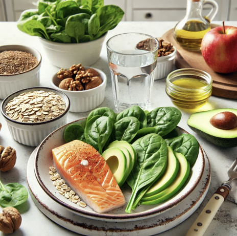 콜레스테롤 낮추는 방법과 관련된 사진