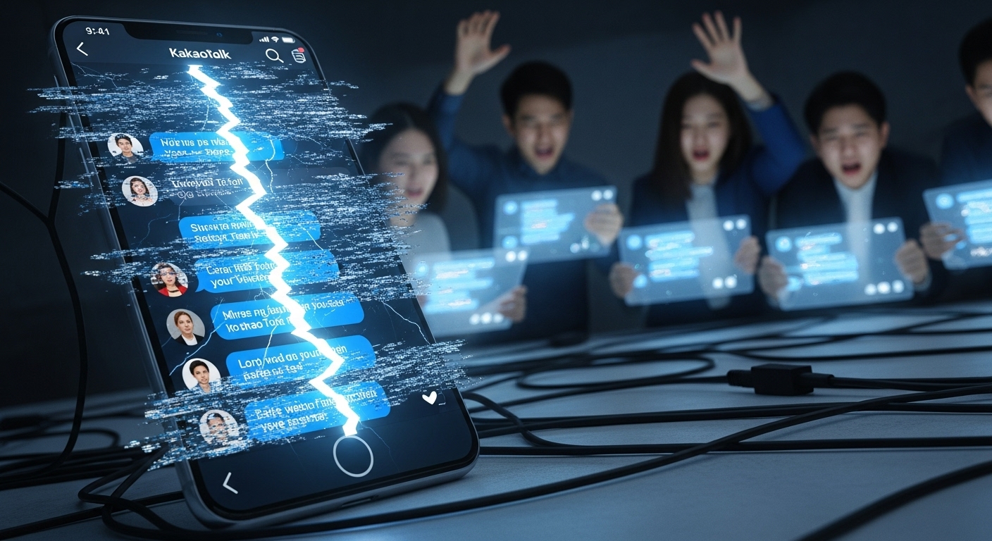 2025년 카카오톡 업데이트 이후 혼란스러운 인터페이스와 불편해하는 사용자들