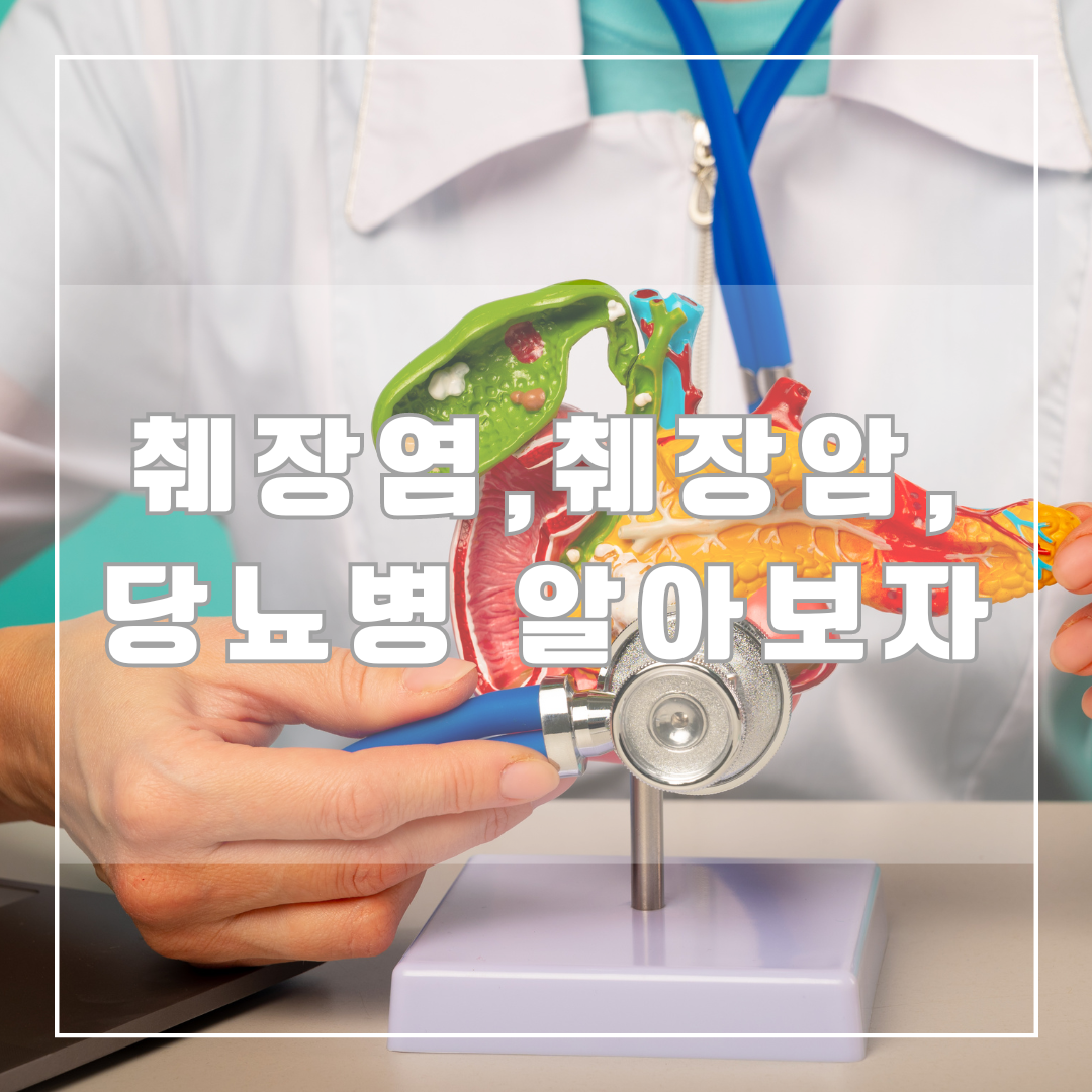 췌장염, 췌장암, 당뇨병 알아보자