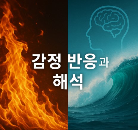 감정 탐구(1차 반응과 2차 해석 분리법)