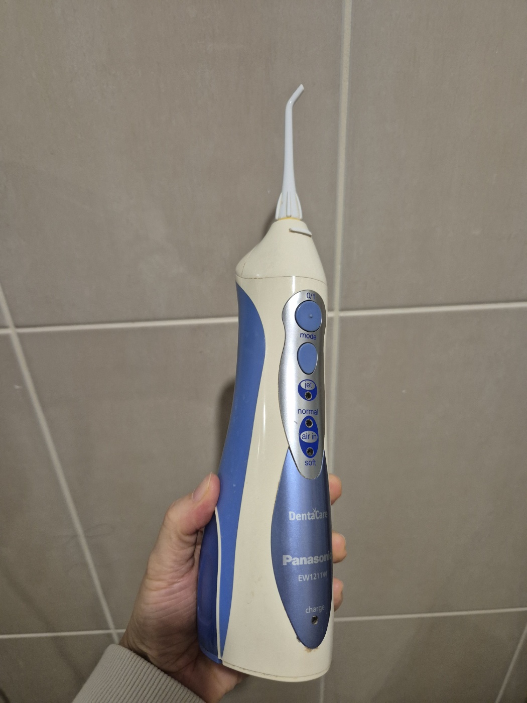 파나소닉 구강세정기 실제 사용 사진