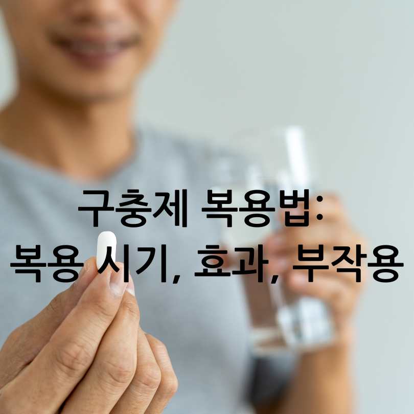 구충제복용법